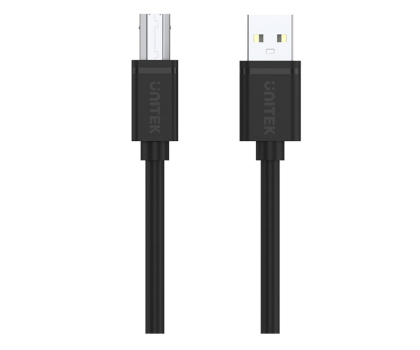 Kabel UNITEK Kabel USB 2.0 - USB-B 5m (do drukarki) Y-C421GBK